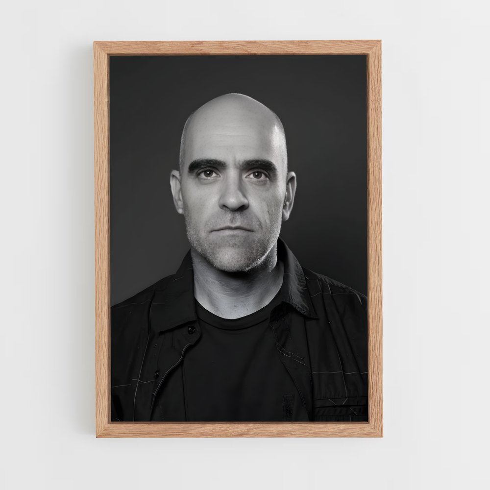 ap-luis tosar-4 cadre Bois clair