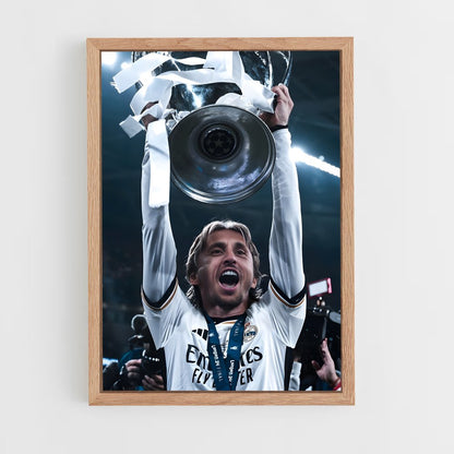 ap-luka modric-10 cadre Bois clair