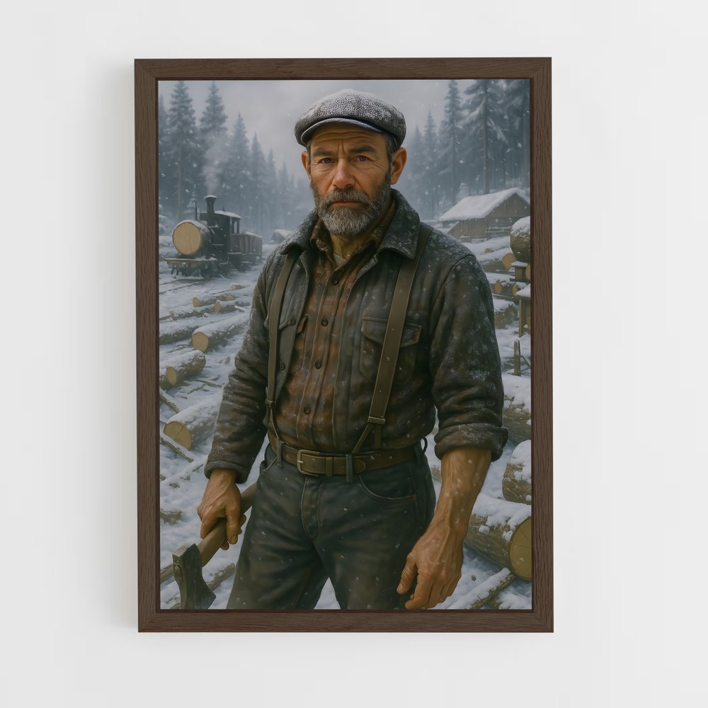 ap-lumberjack-11 cadre Bois foncé