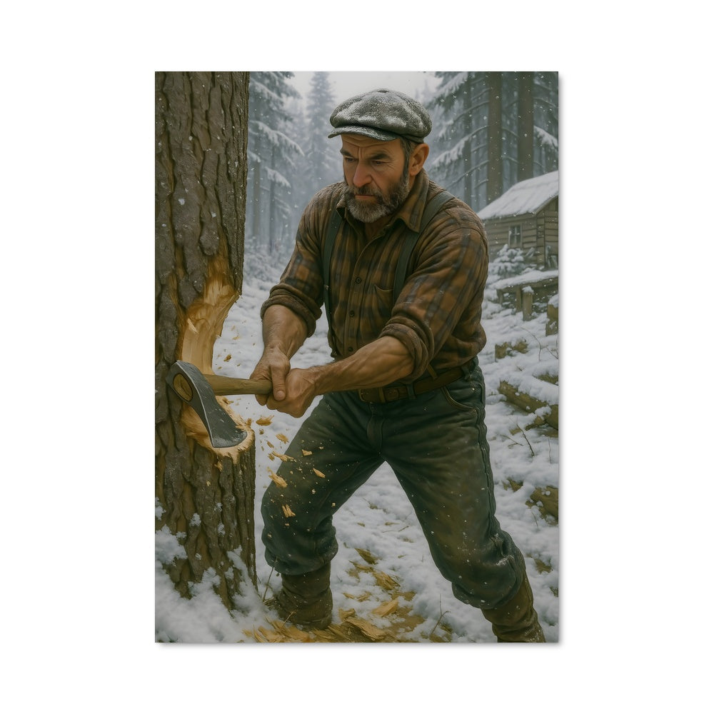 Poster Chasseur de Bois