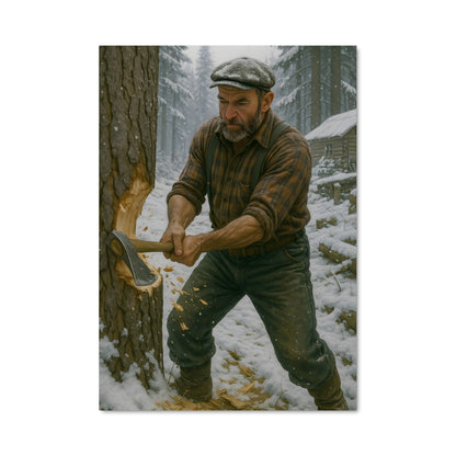 Poster Chasseur de Bois