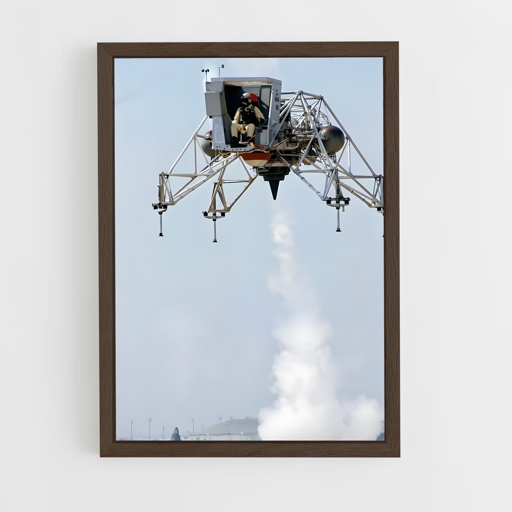 ap-lunar vehicles-2 cadre Bois foncé