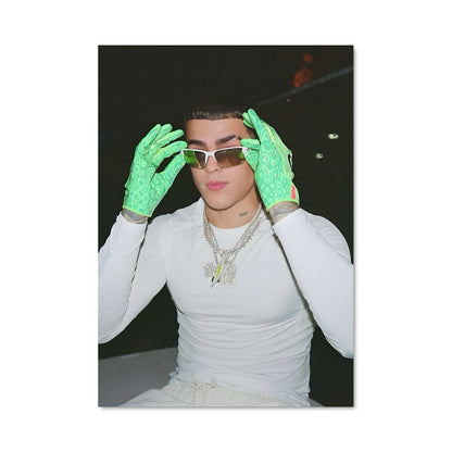 Poster Gants Verts