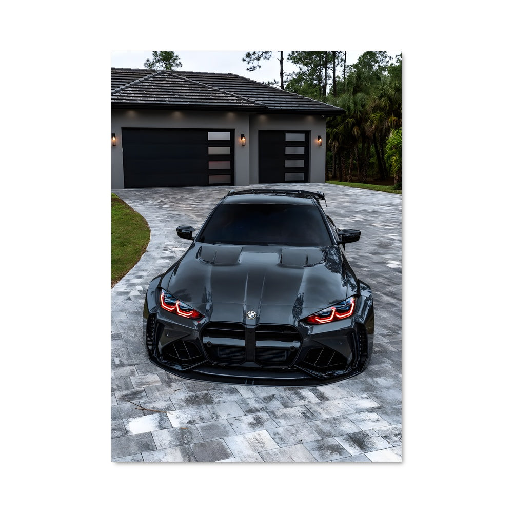 Poster M4 Noir Éclat