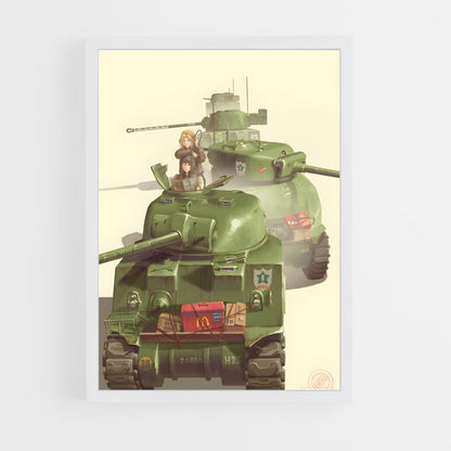 ap-m4 sherman-1 cadre Blanc