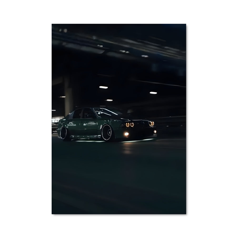 Poster Tunnel Vert