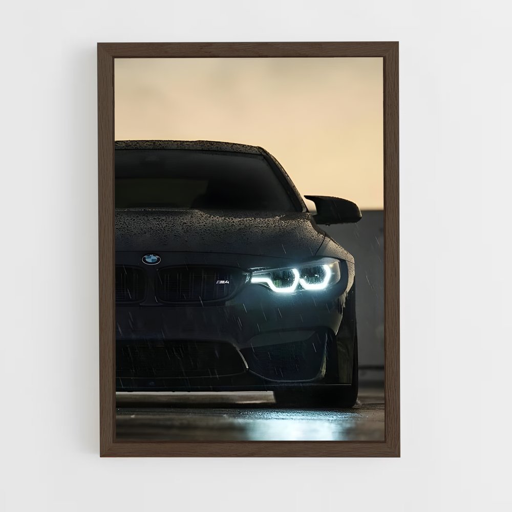 ap-m8-5 cadre Bois foncé