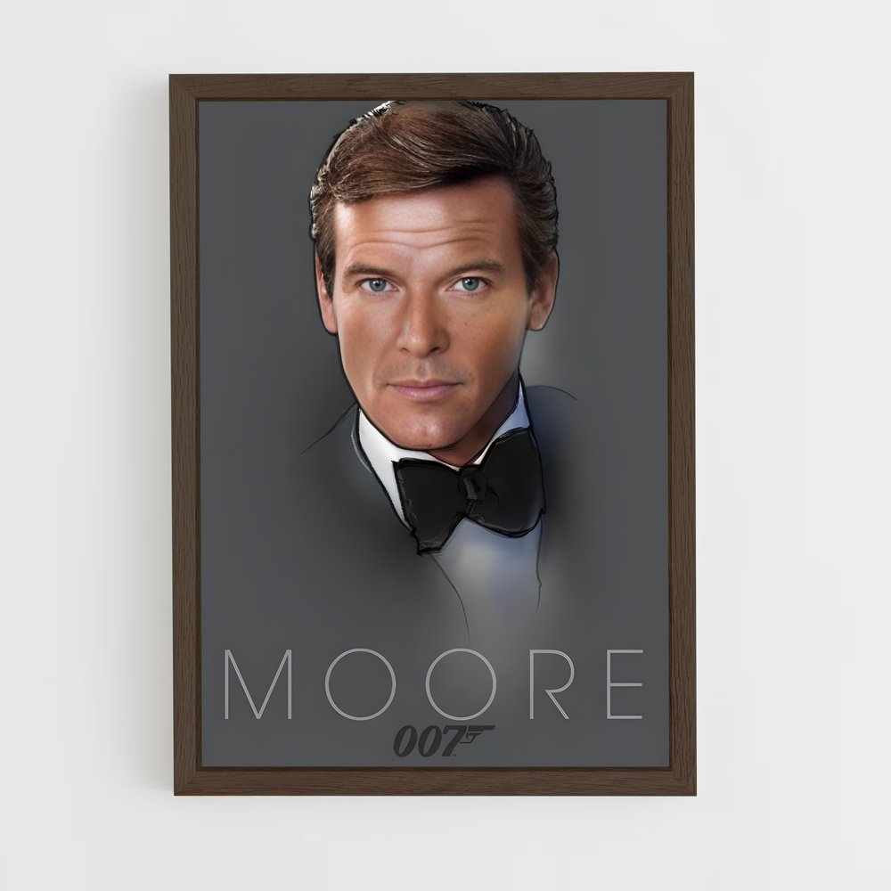 ap-m james bond-2 cadre Bois foncé