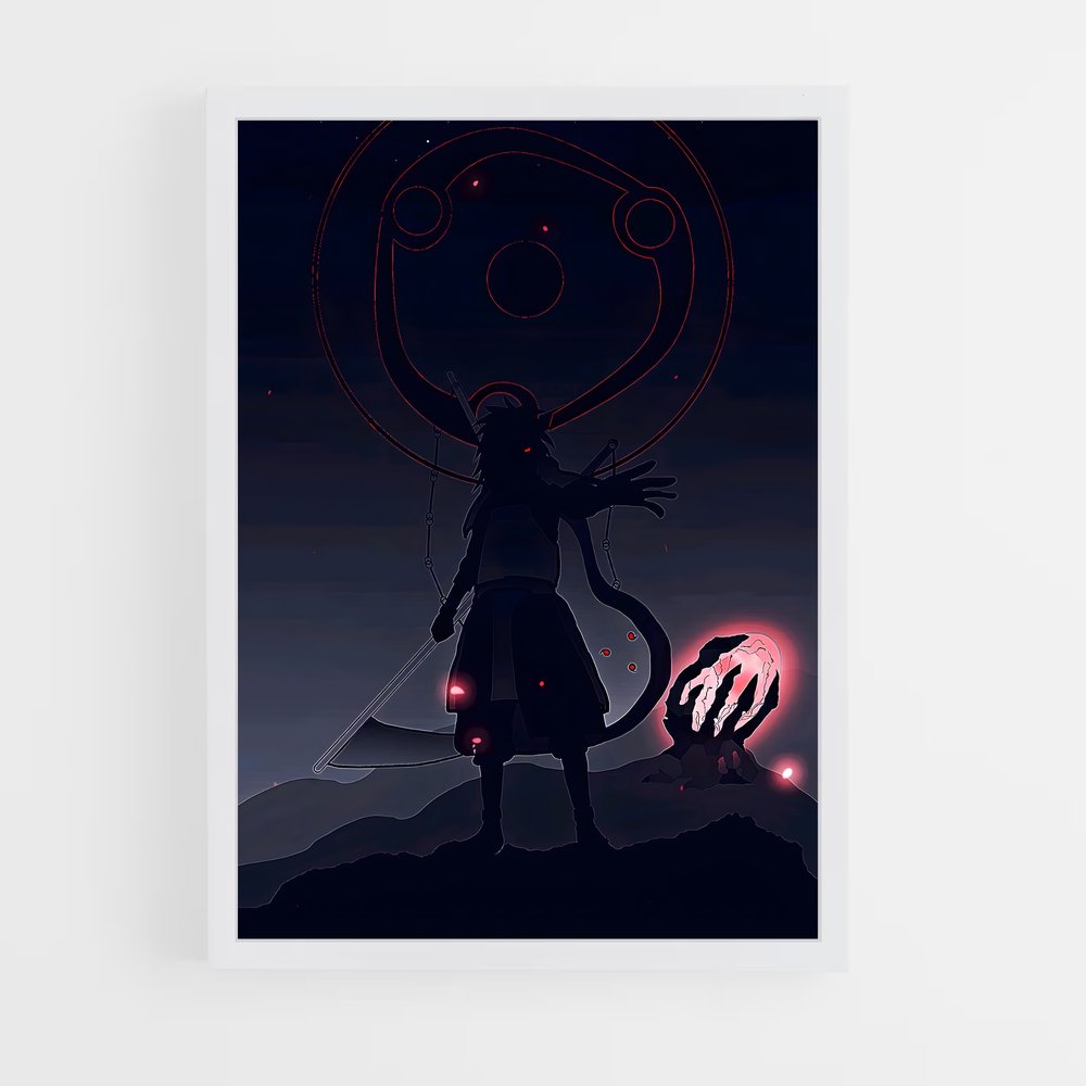 ap-madara uchiha-13 cadre Blanc