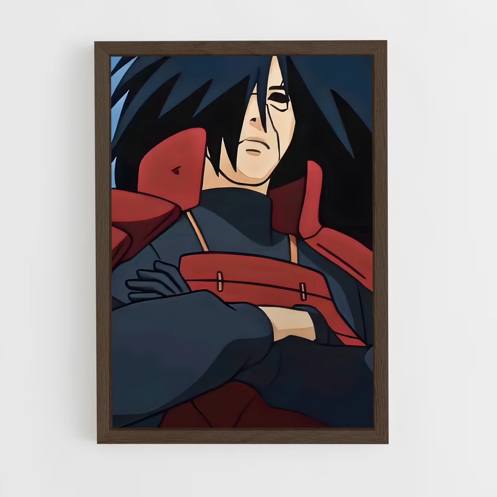 ap-madara uchiha-3 cadre Bois foncé