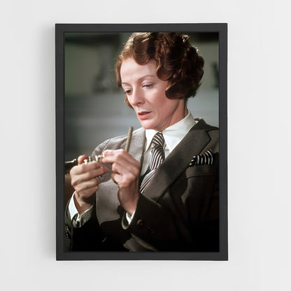 ap-maggie smith-3 cadre Noir