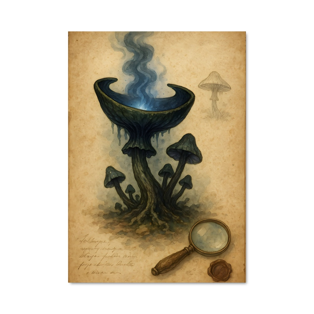 Poster Champignon Magnétique