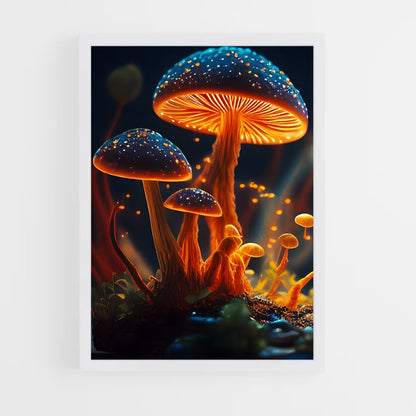 ap-magic mushroom-9 cadre Blanc