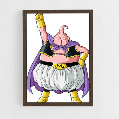 ap-majin buu-6 cadre Bois foncé