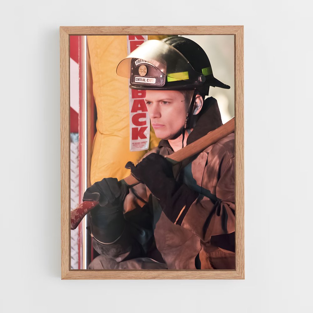 ap-major william cage-1 cadre Bois clair