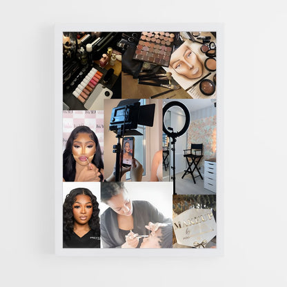 ap-makeup artist-4 cadre Blanc