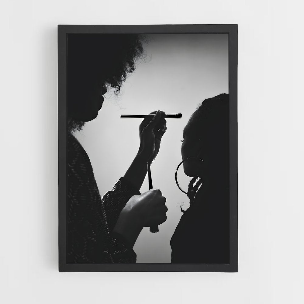 ap-makeup artist-6 cadre Noir