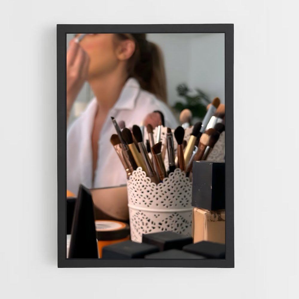 ap-makeup artist-8 cadre Noir