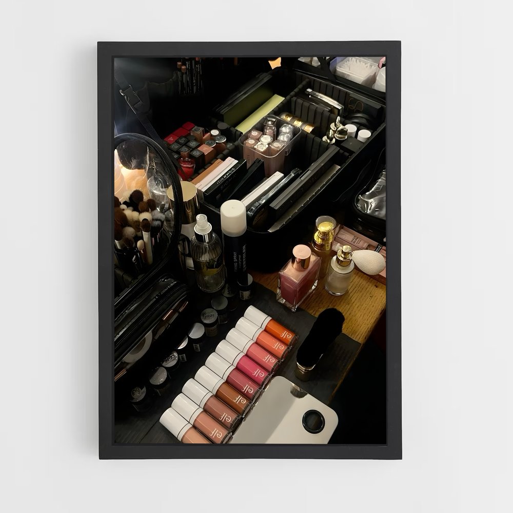 ap-makeup artist-9 cadre Noir