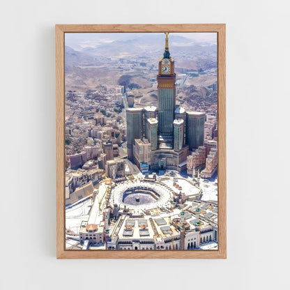 ap-makkah-11 cadre Bois clair