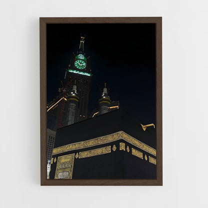 ap-makkah-6 cadre Bois foncé