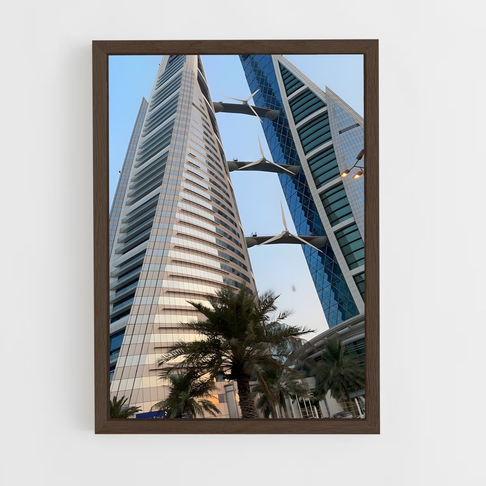 ap-manama-4 cadre Bois foncé