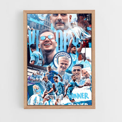 ap-manchester city fc-4 cadre Bois clair