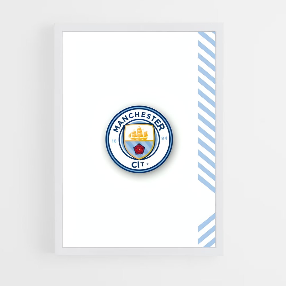 ap-manchester city fc-9 cadre Blanc