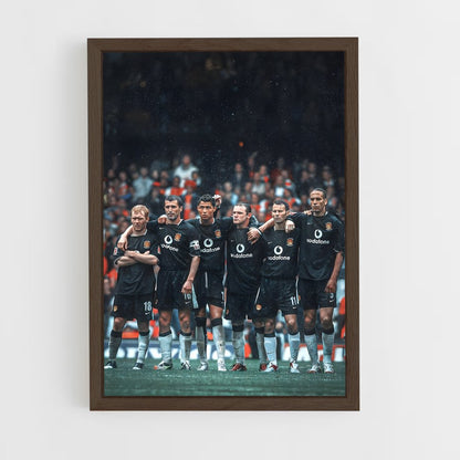 ap-manchester united fc-14 cadre Bois foncé