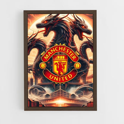 ap-manchester united fc-5 cadre Bois foncé