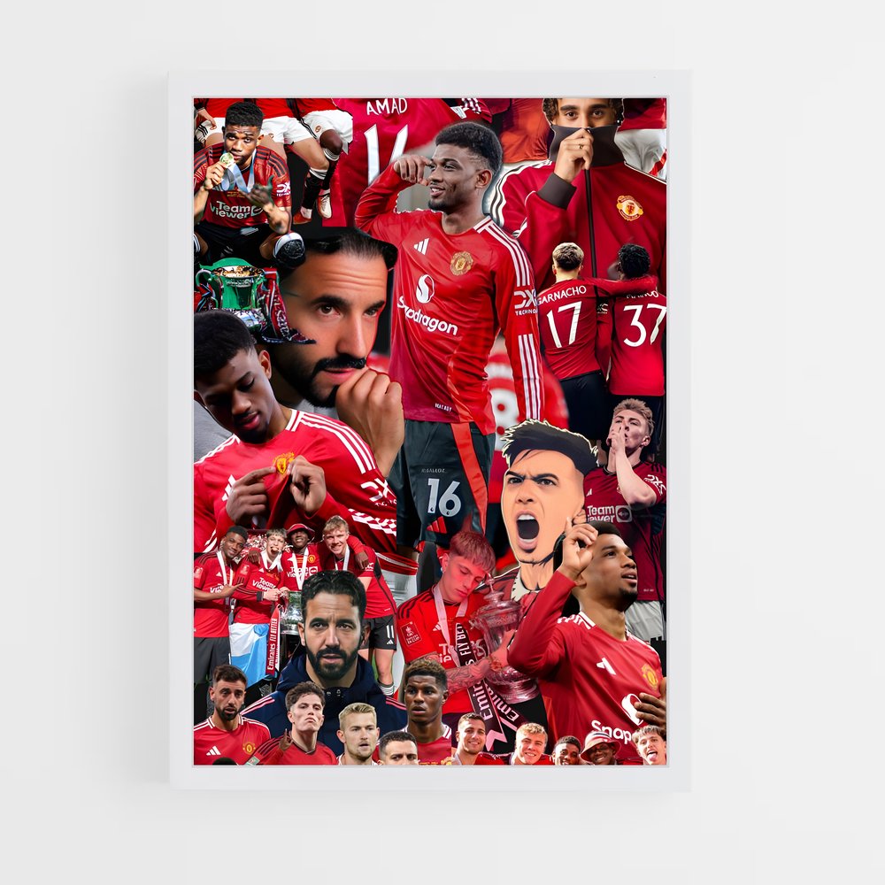 ap-manchester united fc-6 cadre Blanc