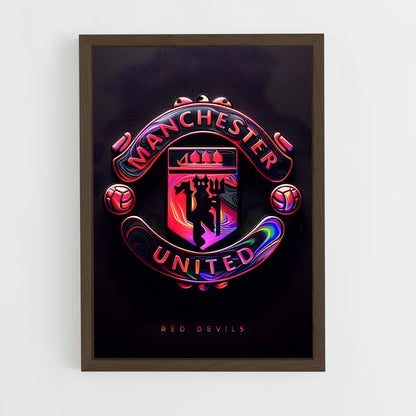 ap-manchester united fc-8 cadre Bois foncé