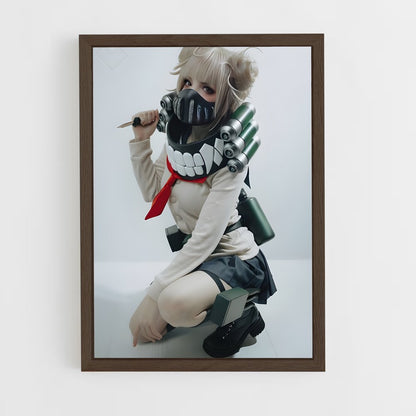 ap-manga cosplay-4 cadre Bois foncé