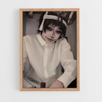 ap-manga cosplay-5 cadre Bois clair