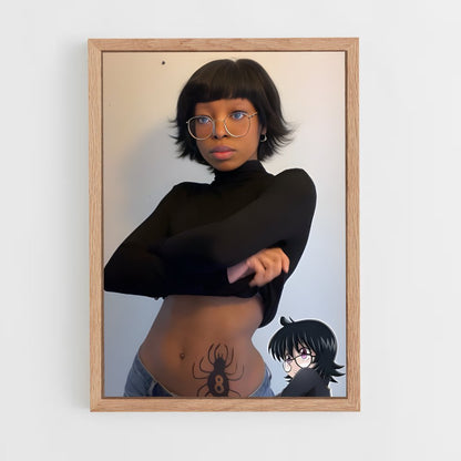 ap-manga cosplay-7 cadre Bois clair