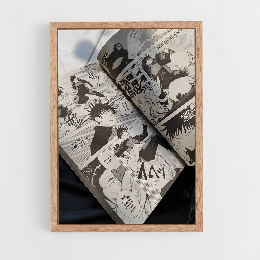 ap-manga reader-1 cadre Bois clair