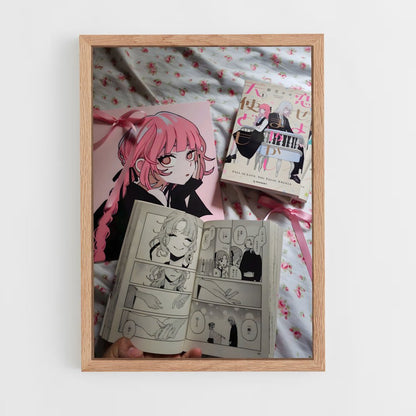 ap-manga reader-7 cadre Bois clair