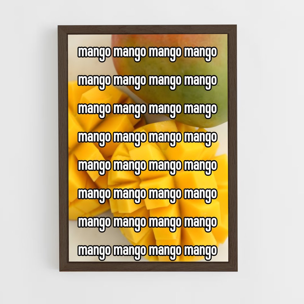 ap-mango-9 cadre Bois foncé