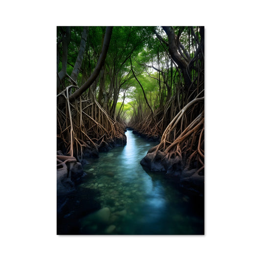 Poster Oasis de Mangrove