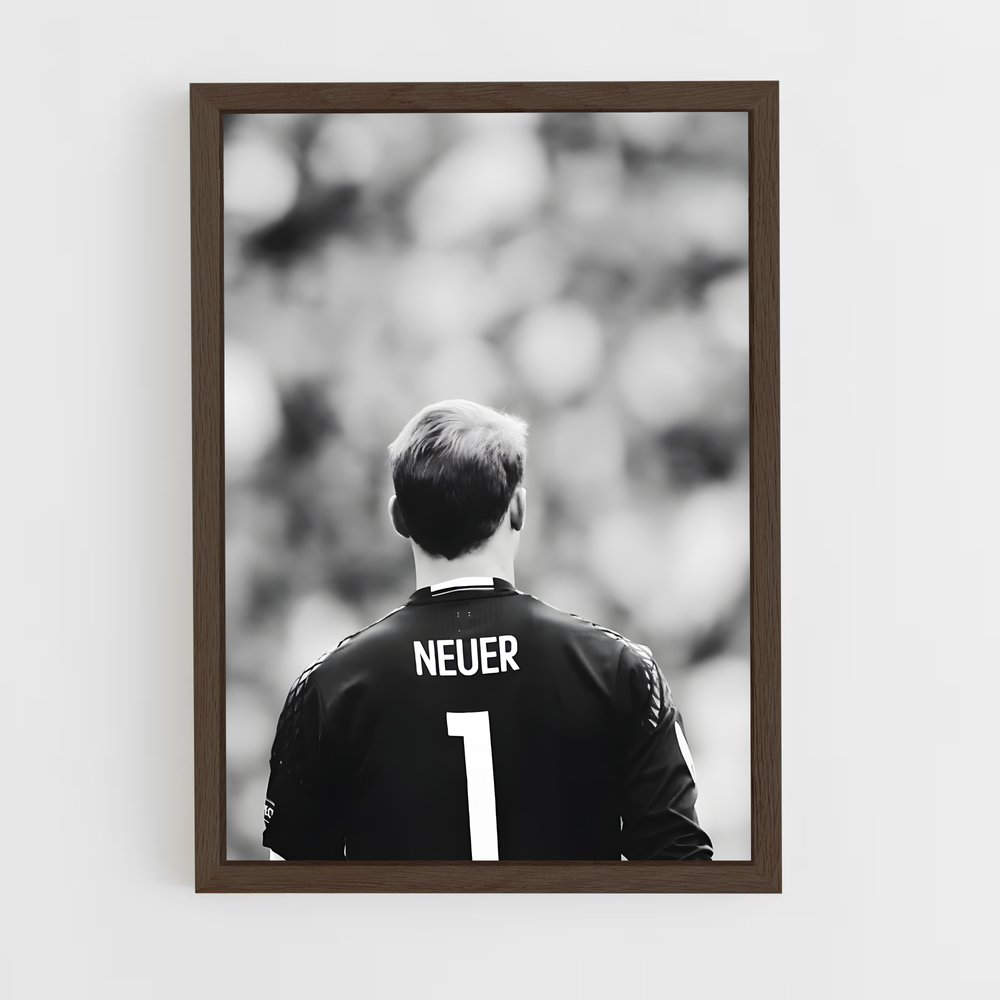 ap-manuel neuer-6 cadre Bois foncé