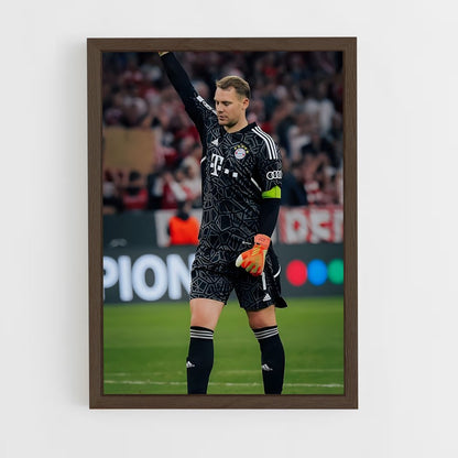 ap-manuel neuer-7 cadre Bois foncé