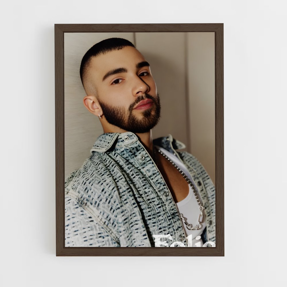 ap-manuel turizo-5 cadre Bois foncé