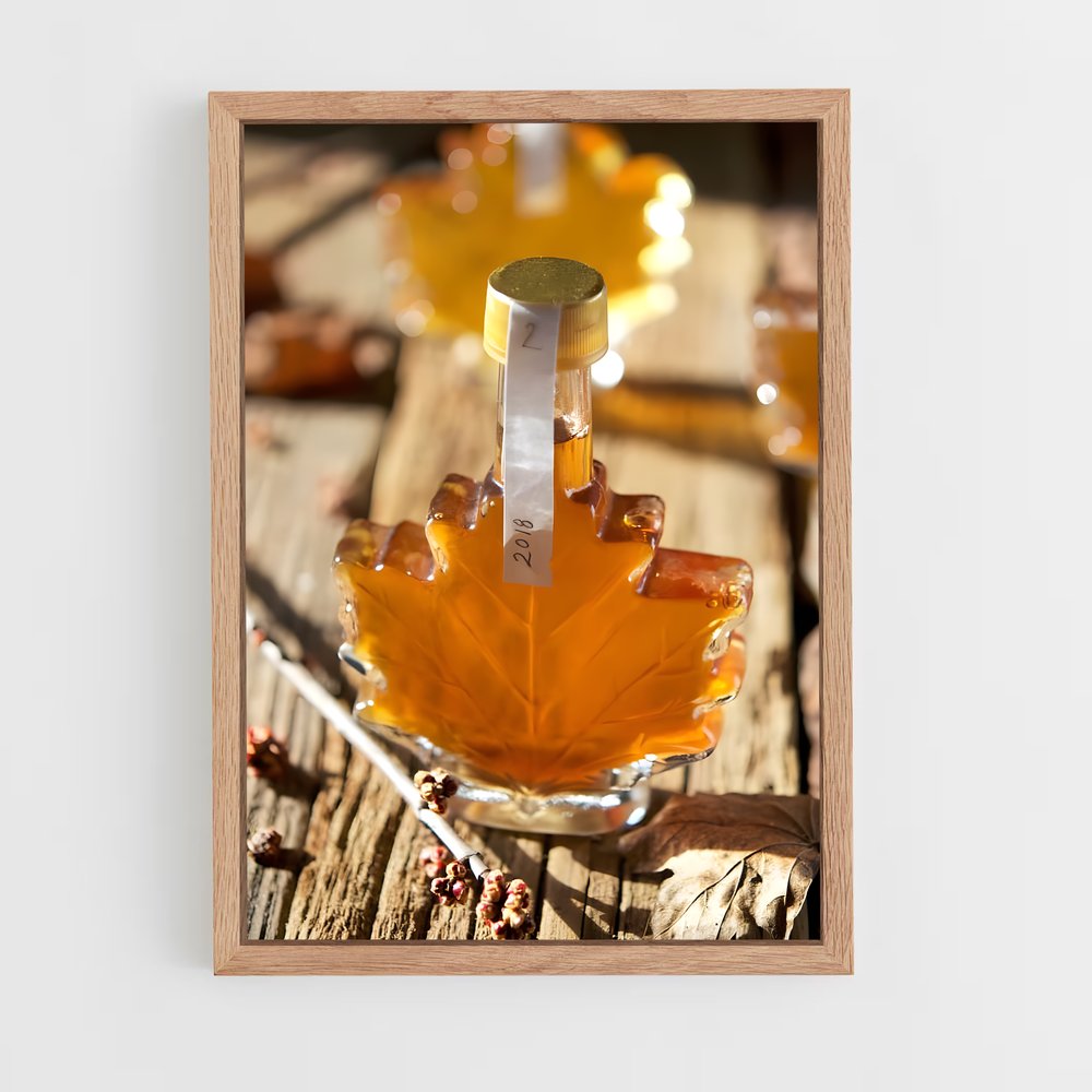ap-maple syrup-3 cadre Bois clair