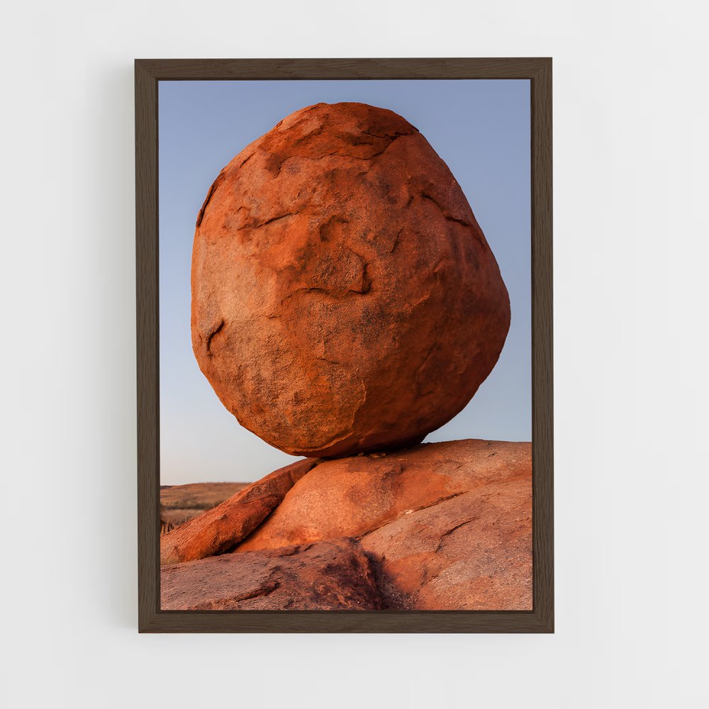 ap-marble-1 cadre Bois foncé