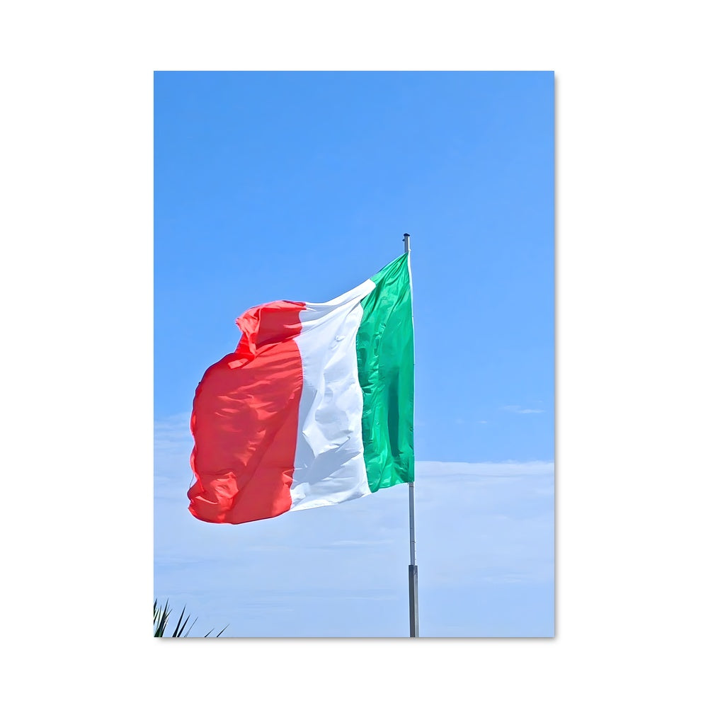 Poster Drapeau Majestueux