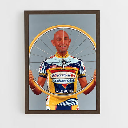 ap-marco pantani-3 cadre Bois foncé