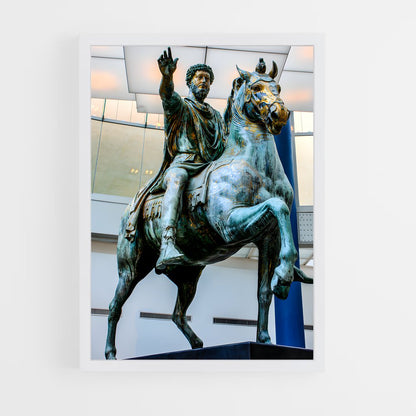 ap-marcus aurelius equestrian-1 cadre Blanc