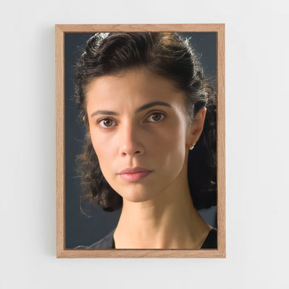 ap-maribel verdu-4 cadre Bois clair