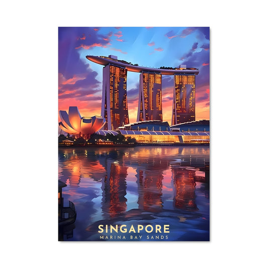 Poster Éclat de Marina Bay