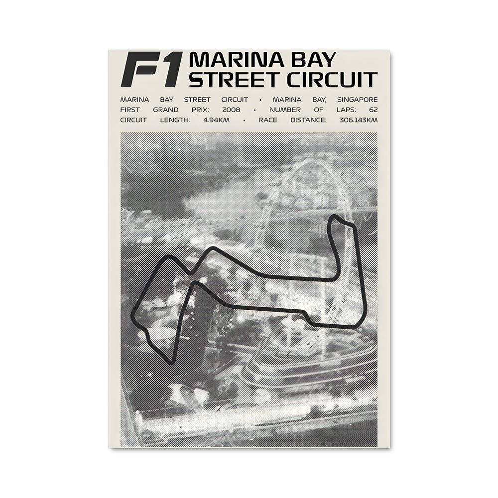 Poster F1 Singapore Night Race